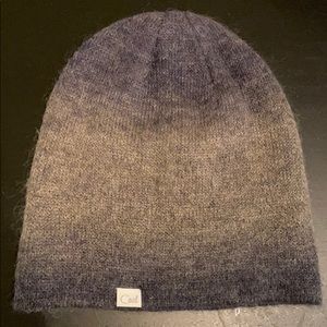 Coal Mohair Beanie